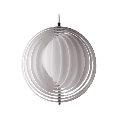 Verpan - Moon Taklampa Ø34 Opal