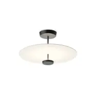 Vibia - Platt LED-taklampa 2 lampor Ø 55 cm vit