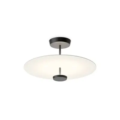 Vibia - Platt LED-taklampa 2 lampor Ø 55 cm vit