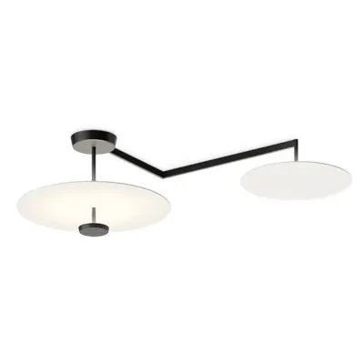 Vibia - Platt LED-taklampa 3 lampor Ø 55 cm vit