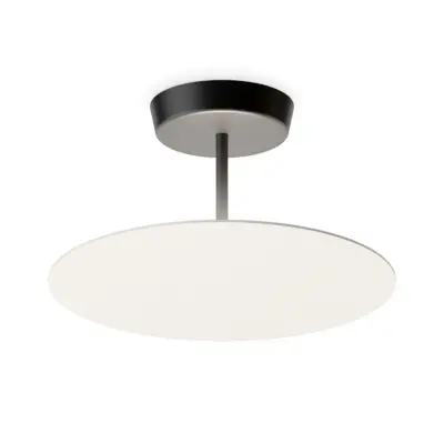 Vibia - Platt LED-taklampa, vit, Ø 40 cm, DALI dimbar