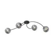 VIBRA 4 Taklampa, Svart/Grafit