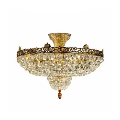 Vintage by Bright 1-2-3 Kristallplafond 40 cm