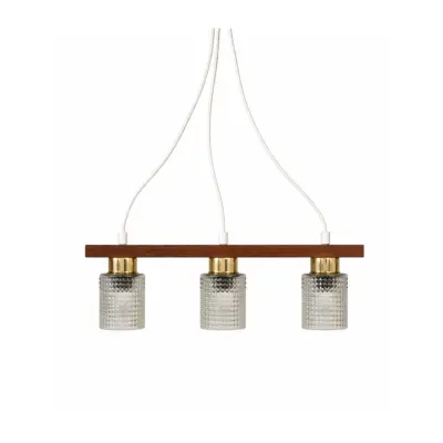 Vintage by Bright 1-2-3 Linjär taklampa 3-arm
