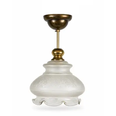Vintage by Bright 1-2-3 Plafond Mässig/frostat glas 22 cm