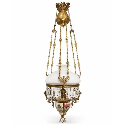 Vintage by Bright 1-2-3 Taklampa Majolika 45cm