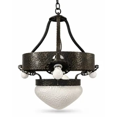 Vintage by Bright 1-2-3 Taklampa Svart/Vit 50 cm