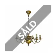 Vintage Malmkrona 6-arm oxid