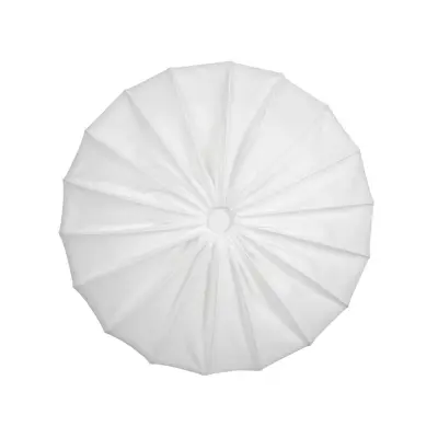 Watt&Veke - Anna taklampa, vit, Ø80 cm, 4 lampor, linne – Watt&Veke