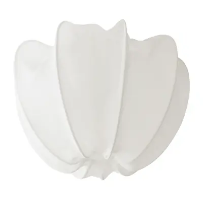 Watt&Veke - Anna taklampa, vit, linne, Ø 30 cm