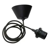 Watt&Veke - Upphängningssats 2 m E27 Black