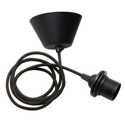 Watt&Veke - Upphängningssats 2 m E27 Black