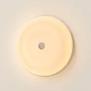 WAVE LED-taklampa, opalglas Ø 30 cm, stegvis dimbar – Halo Design - Vardagsrum - Med en ljuskälla