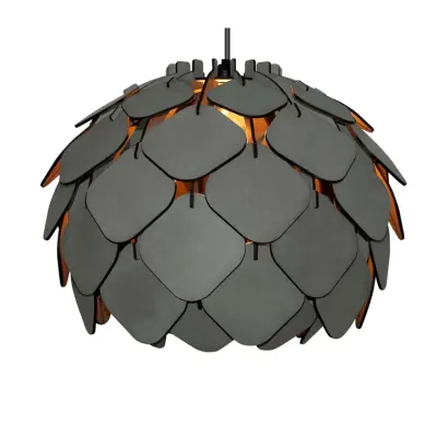 Wennersten Design Getterön Taklampa, Betonggrå Large