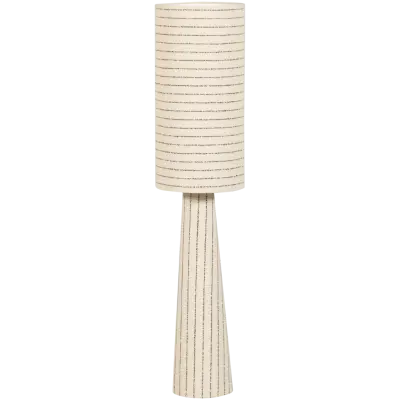 WOOOD Taklampa Metall/Bouclé Natursvarta Ränder 130X30Cm