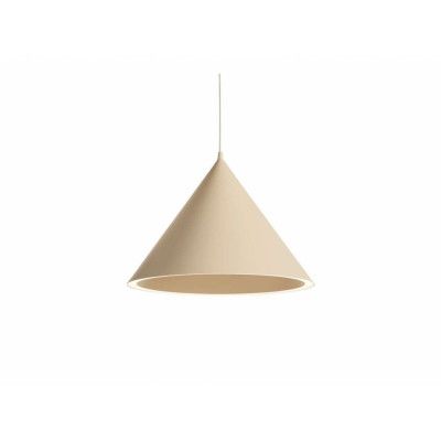 Woud - Annular Taklampa Large Beige