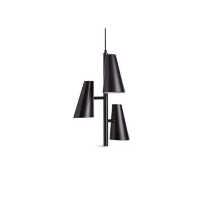 Woud - Cono Taklampa 3 Black