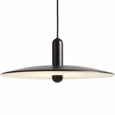 WOUD LU taklampa stor - svart metall