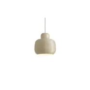 Woud - Stone pendellampa Large, beige, metall, Ø 24 cm