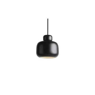 Woud - Stone Taklampa Large Black