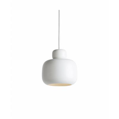 Woud - Stone Taklampa Small Vit