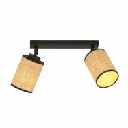 YOGA 2 Taklampa, Svart/Brun