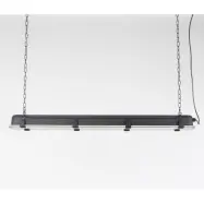 ZUIVER GTA taklampa XL - svart metall