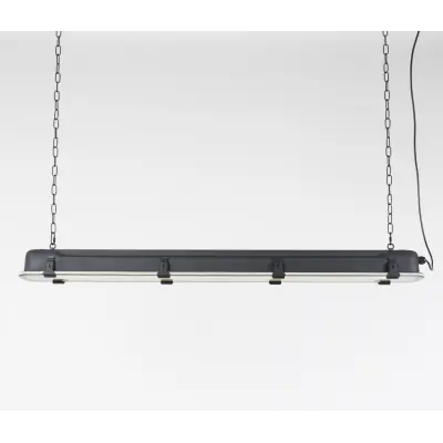 ZUIVER GTA taklampa XL - svart metall