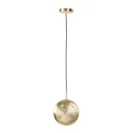 ZUIVER Gringo Flat taklampa - mässingsjärn