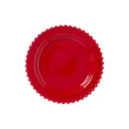 Assiett Polly röd