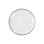 Assiette Parisa 19cm Bom vit/blå