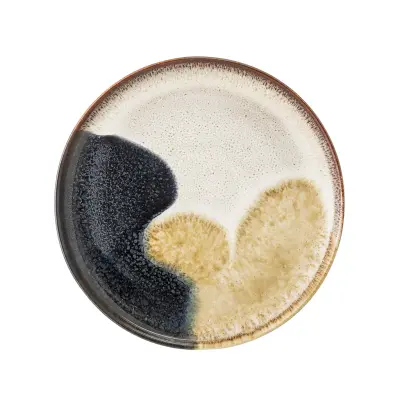 BLOOMINGVILLE Jules Tallrik, Grå, Stengods, D22xH2