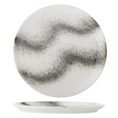 BLOOMINGVILLE Paula Tallrik, Grå, Stengods