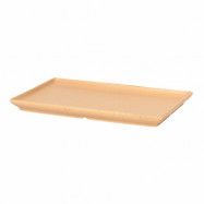 Broste Copenhagen Eli tallrik 12x20 cm Matte light camel