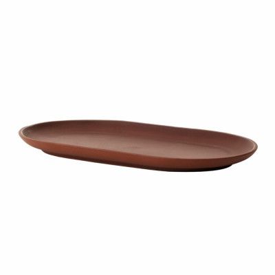 Design House Stockholm Tallrik Oval Sand Terracotta