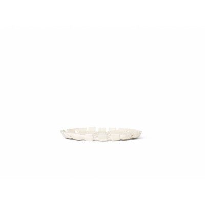 ferm LIVING - Plait Platter Off-White
