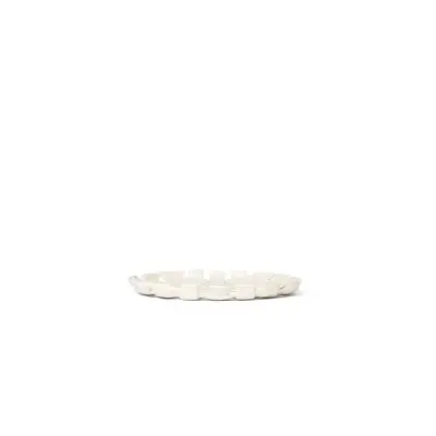 ferm LIVING - Plait Platter Off-White