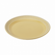 Knabstrup Keramik Colorit tallrik Ø22 cm Yellow