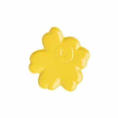 Fat Unikko Shape Lautanen 20 cm Gul