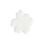 Fat Unikko Shape Lautanen 20 cm Vit