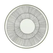Marimekko Kukat Puhkeavat tallrik Ø20 cm White-forest green-black