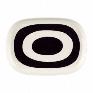 Marimekko Melooni tallrik 32x23 cm White-clay