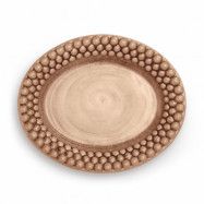 Mateus Bubbles oval tallrik 20 cm Cinnamon