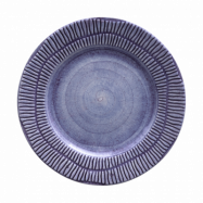 Mateus Stripes tallrik Ø21 cm Viol