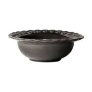 PotteryJo Tulipa djup tallrik small Ø17 cm 2-pack Almost black