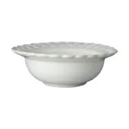 PotteryJo Tulipa djup tallrik small Ø17 cm 2-pack White