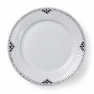 Royal Copenhagen Black Lace assiett Ø22 cm