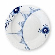 Royal Copenhagen Blue Fluted Mega tallrik 2 Ø33 cm