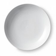 Royal Copenhagen White Fluted Modern tallrik Ø 25 cm