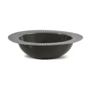 Sagaform Coffee&More djup tallrik Ø22 cm Grå